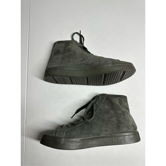 Rare  Rare ADIDAS ORIGINALS High-Top Sneakers Courtvantage Mid Gray Men’s Sz 8,5 main image 10